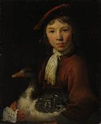 Jacob Gerritsz. Cuyp A Boy with a Goose Sweden oil painting artist